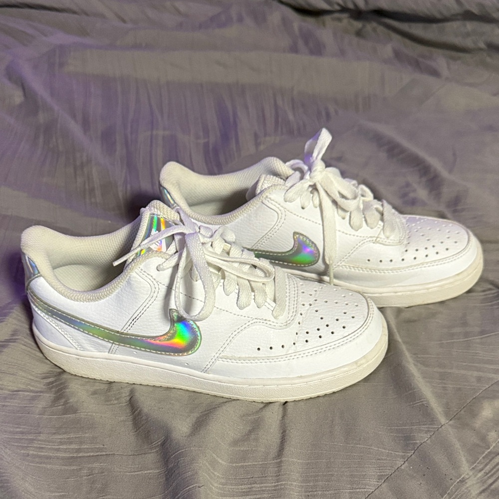 Nike Women’s Court Vision Low Iridescent 5.5